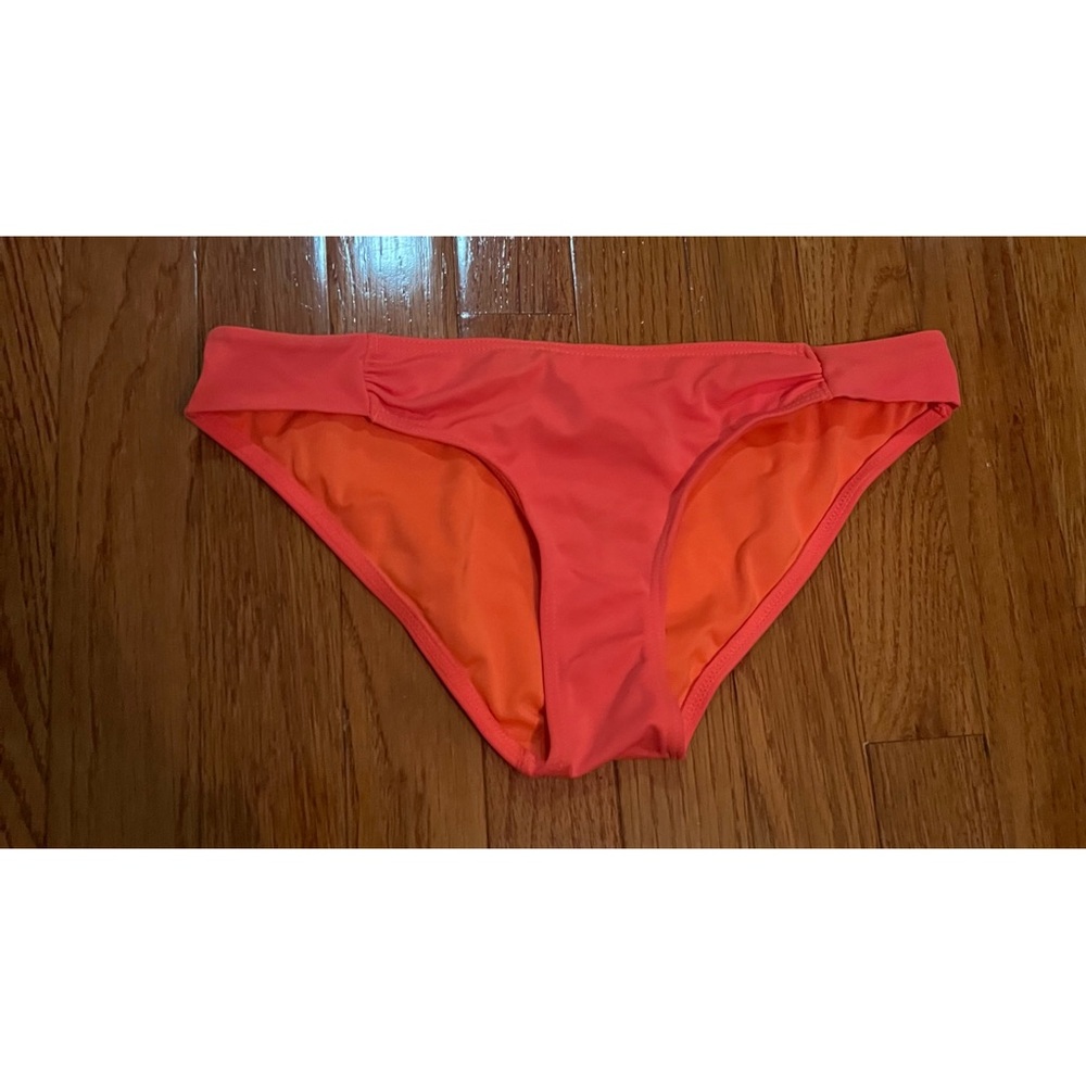 Women's Coral Bikini Bottoms